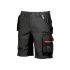Pantalones cortos de trabajo Unisex U Group de , 35 % alg., 65 % poli. de color Negro, talla 74 → 78cm