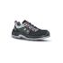 U Group Concept Plus Men's Black Composite Toe Capped Low safety shoes, UK 5, EU 38