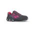 U Group Red Lion Women's Grey, Pink Aluminium Toe Capped Safety Shoes, UK 6.5, EU 40