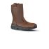 U Group Step One Men's Brown Composite  Toe Capped Safety Boots, UK 5, EU 38