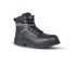 U Group Concept M Men's Black Composite Toe Capped Ankle Safety Boots, UK 7, EU 41