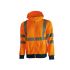 U Group Hi - Light Orange 100% Polyester Unisex's Hi Vis Jacket XXXL