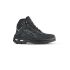 U Group Gore - Tex Unisex Black Aluminium Toe Capped Safety Shoes, UK 2, EU 35