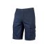 U Group Enjoy Blue 3% Spandex, 97% Cotton Work shorts