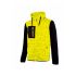 U Group Enjoy Yellow 100% Polyester Fleece Jacket 4XL