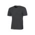 U Group Grey 10% Viscose, 90% Cotton Short Sleeve T-Shirt, UK- XS, EUR- S