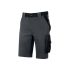 Pantalones cortos de trabajo Unisex U Group de 14 % Spandex, 86 % nylon de color Gris