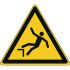 Brady Self-Adhesive Area Hazard Hazard Warning Sign