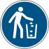 Brady Laminated Polyester B-7541 Mandatory Litter Disposal Sign
