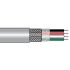 Alpha Wire Alpha Essentials Communication & Control Control Cable, 4 Cores, 0.34 mm², Screened, 500ft, Grey PVC Sheath,