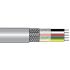 Alpha Wire Alpha Essentials Communication & Control Control Cable, 2 Cores, 0.75 mm², Screened, 1000ft, Grey PVC