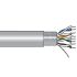 Alpha Wire 6089C Control Cable, 9 Cores, 0.25 mm², Screened, 1000ft, Grey PVC Sheath, 24 AWG