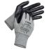 Uvex Unidur 6659 Black, Grey Fibreglass, HPPE, Polyamide Cut Resistant Work Gloves, Size 8, NBR Coating