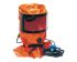 Sundstrom H03-0312 Black, Orange PC, Polyester, PVC, Rubber Protective Hood, Resistant to Chemical