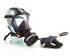 Sundstrom H03 Series Air-Fed Respirator Mask Visor, 1 Filters, EN 14594:2005