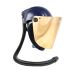 Sundstrom Gold PC Face Shield with Face, Head Guard