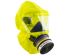 Sundstrom H15-0712 Yellow Silicone Protective Hood, Resistant to Chemical