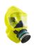 Sundstrom H15-1312 Yellow Silicone Protective Hood, Resistant to Chemical