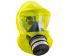 Sundstrom 保护兜帽 黄色, 硅酮材质, 用于 化学品