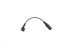 Sundstrom Kabel, A 2-poliger 2-mm-Kollektor / Stecker gerade, B 2-polige 3,5-mm-Buchse / Buchse gerade, 180mm