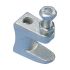 nVent CADDY Galvanised Cast Iron Beam Clamp, 356.9kg Holding Weight, Fits Channel Size 26mm