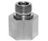 Parker Straight Port to Port Reducer Male BSPP to Female BSPP, RI1X1/2CFX