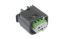 TE Connectivity, Lige MQS, Hus til hun-terminal, Anvendelse: Hunterminal Hun 3 0.63mm 0,75 mm2