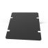 Hammond 1441 Series Steel Bottom Plate for Use with Steel Chassis, 4 x 4 x 2in