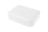 Hammond 1556 Series White ABS, Plastic General Purpose Enclosure, IP54, Flanged, White Lid, 120 x 160 x 45mm
