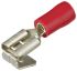 Knipex Hooked, 97 99 0 Insulated Crimp Blade Terminal, 22AWG to 16AWG, Red