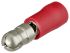 Knipex, 97 Yes, Brass Crimp Pin Connector, 22AWG to 16AWG, 4mm Pin Diameter, 120mm Pin Length, Red