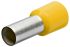 Knipex 97 99 Hülse, Stift ø 3.5mm, Gelb, PP, 12mm, Isoliert