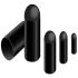 Alpha Wire End Cap, Black 0.600in Sleeve Dia. 2:1 Ratio, FIT Shrink Tubing Series