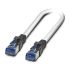 Phoenix Contact Cat6 Straight Male RJ45 to Straight Male RJ45 Patch Cable, Shielded LSF Sheath, 2m, UL 94 V2