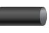Alpha Wire Adhesive Lined Heat Shrink Tubing, Black 0.187in Sleeve Dia. x 1.22m Length 2:1 Ratio, ST3023 Series