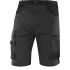 Pantalones cortos de trabajo Unisex Delta Plus de Lona de color Negro/verde/blanco/amarillo, talla 41.5 → 46plg