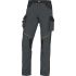 Delta Plus MCPA2STR Navy Blue - Black Unisex's Cotton, Elastane Durable, Stretchy Work Trousers 32 → 35.5in,