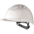 Delta Plus QUARTZ I White Safety Helmet , Adjustable, Ventilated