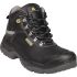 Delta Plus 防滑防静电安全靴, 不锈钢包头, 黑色, 欧码48, 男款, SAUL2ES3NO48