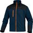 Delta Plus BRIGHTON2 Unisex Fleece-Jacke, 100 % Polyester Schwarz, Größe XL