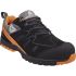 Delta Plus 防水防滑防静电安全鞋, 综合包头, 黑色，橙色, 男款, 皮革鞋面, 欧码40, BROOKS3NO40