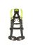 Honeywell Safety 1036107 Back - Front Attachment Safety Harness, 140kg Max, 2