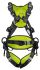 Honeywell Safety 1036771 Rear, Side Attachment Safety Harness, 140kg Max, 3