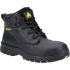 AS605C KIRA Black Fibreglass Toe Capped Women's Safety Boots, UK 3, EU 36