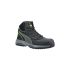 RAPID GREEN MID Black ESD Safe Fibreglass Toe Capped Unisex Safety Shoes, UK 5, EU 39