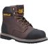 Powerplant Bump Brown Steel Toe Capped Unisex Safety Boots, UK 7, EU 41
