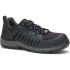 Caterpillar CHARGE Unisex Black  Toe Capped Safety Shoes, UK 3, EU 36