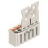 Wago 2092 Series Pluggable Connectors, 4-Pole, Female, 4-Way, Plug-In, 16A