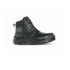 Safety shoes in water-repellent full-gra