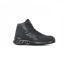 U Group RED LEVE Unisex Black Aluminium  Toe Capped Safety Shoes, UK 3, EU 36